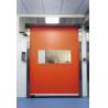 Buy cheap Transparent Fast Roller Shutter Doors Manual Operation Galvanized Steel Servo from wholesalers