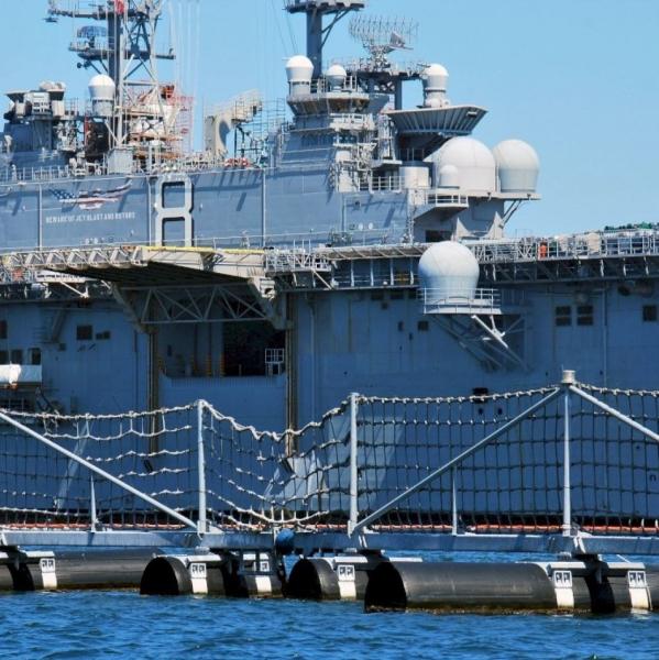 Buy cheap 50Ft Floating Barriers Harbor Offshore Barriers For Stopping Ships from wholesalers