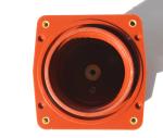 Red Brown Epoxy Resin Cast Insulators Insulating Bushing For Switchgear 1600A
