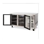 Stainless Steel Fan Cooling 2 Door Undercounter Chiller