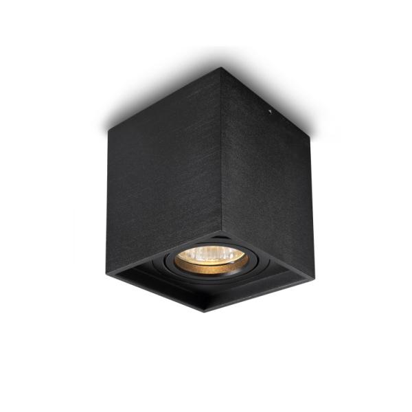 Buy cheap GU10 holder black surface mounted COB LED downlight&LED outdoor ceiling light for hotel from wholesalers