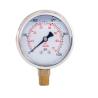 Buy cheap Compound 1000 Psi Liquid Filled Pressure Gauges 63mm 2.5 Inch 1/4 BSP Brass from wholesalers