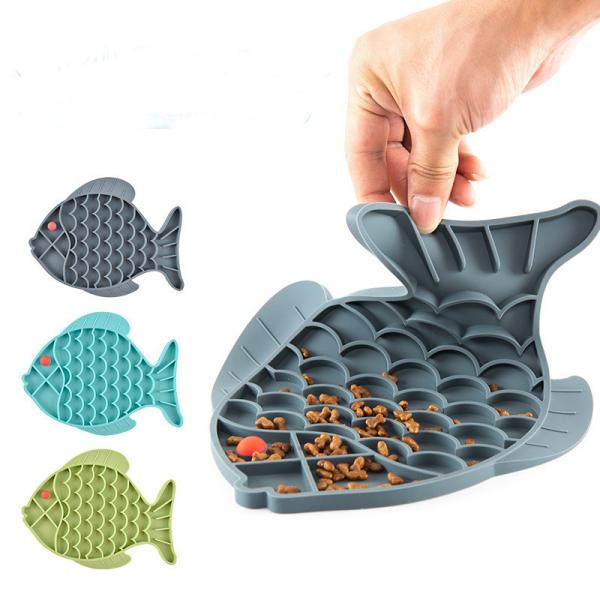 Buy cheap Silicone Licking Feeding Pad Slow Food Cat And Dog Pet Dinner Plate from wholesalers