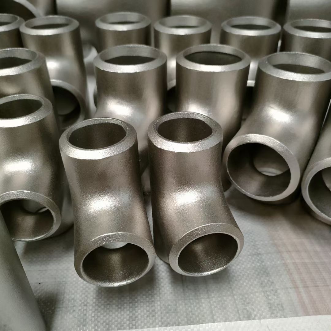 Forged Monel K500 Butt Welding Tee DN6-DN100 SCH80-XXS UNS N05500 Customizable Pipe Fitting for Temperature Applications