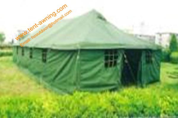 Buy cheap Galvanized Steel Waterproof Canvas Army Camping 20 Person Military Tents from wholesalers