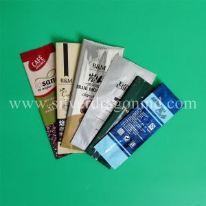 Buy cheap Custom coffee bags with valve, side-sealed, back-sealed, quad-sealed shape from wholesalers