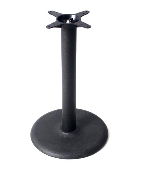 Cast Iron Fashionable Restaurant Table Bases 28''/41'' Height Black Powder