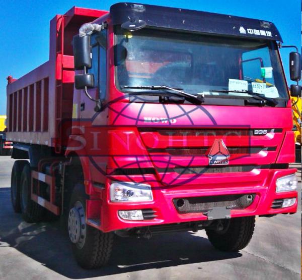 Buy cheap HOWO Utility Dump Truck 10 Wheels 6x4 Driving Type Square Shape / U Shape Body from wholesalers