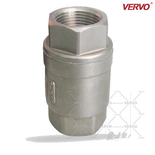Buy cheap 1000wog Stainless Steel Vertical Check Valve Npt-316 1 Inch Asme 16.34 Full Bore from wholesalers