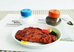 Vinegar Plastic Cap Round Big Belly Glass Spice Jars 54mm