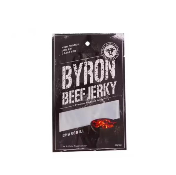 Buy cheap Custom Printed Reusable Plastic Clear Vacuum Seal Zipper Snack Food Beef Jerky Packaging Bags from wholesalers
