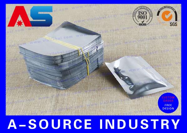 Buy cheap Silver Standing Up Plastic Aluminium Foil Bag For Medication Blister Packs aluminium foil pouches from wholesalers
