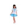 Buy cheap Lapel Collar School Student Uniform Blue Stitching White Highlighting Innocence from wholesalers