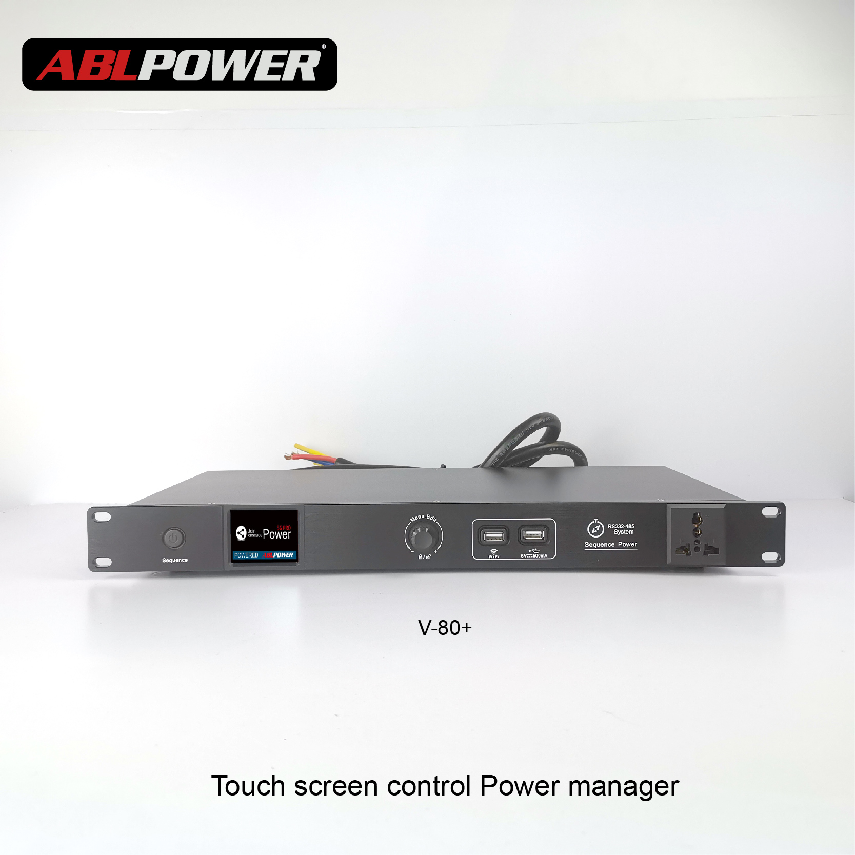 Color Touch Screen AC110V 13A Power Sequencer Controller