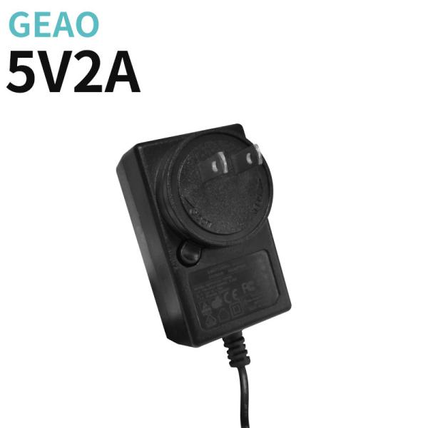 Buy cheap Black DC 5V 2A Interchangeable Plug Power Adapter Lightweight from wholesalers