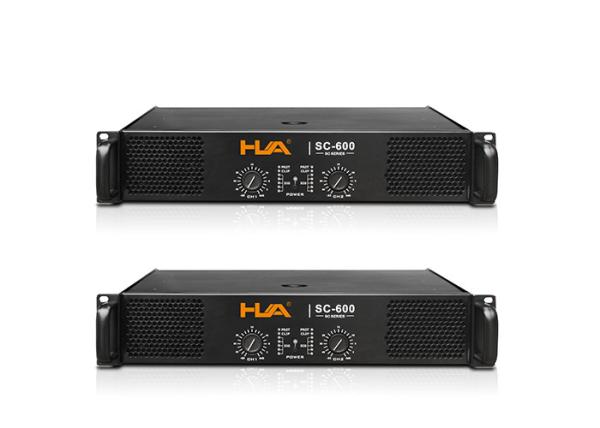 Buy cheap Portable PA Sound System 2 x 600W Powered Audio Amplifier For Large Events from wholesalers