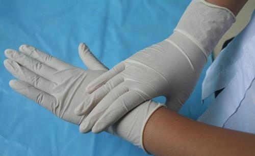Buy cheap Sterile Nitrile White Medical Gloves , Disposable Medical Hand Gloves from wholesalers