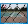 Buy cheap Beautiful Black Chain Link Fencing , Fence Chain Link For Basket Playground from wholesalers