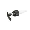 Buy cheap Black Plastic PP Lotion Dispenser Pump Ribbed Surface 24mm 28mm from wholesalers
