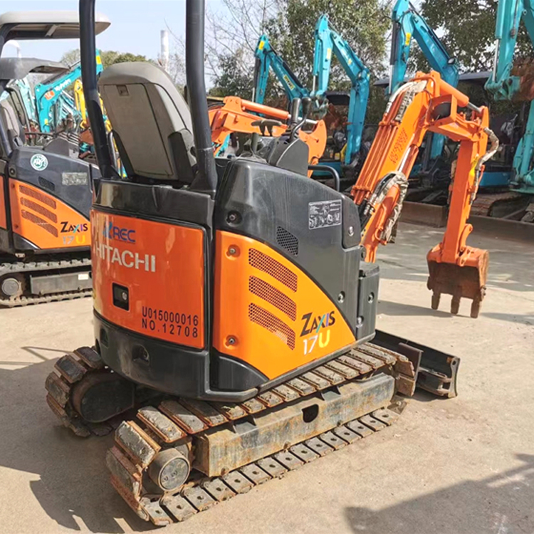 3200 Working Hours Mini Used Excavator Hitachi ZX17 in Shanghai 2018 Year Model Japan Made