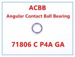 Buy cheap 71806 C P4A GA from wholesalers