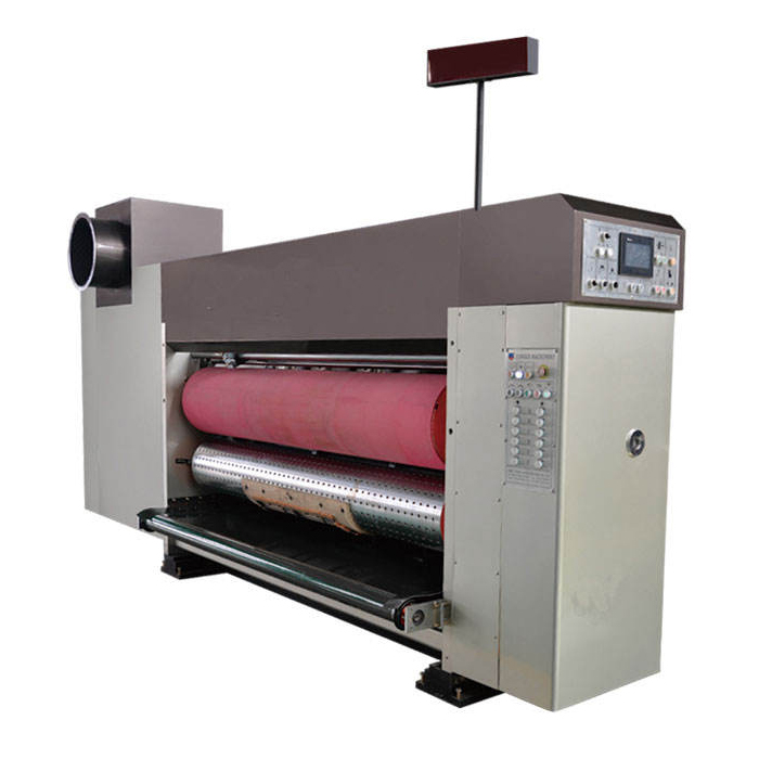 Vacuum Transfer Slotting Carton Box Printing Machine 250pcs/min