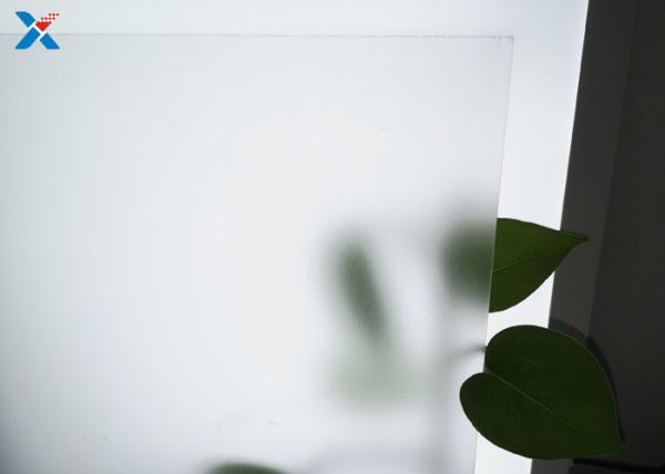Buy cheap 2mm Frosted Perspex Sheet 1220*2440mm Transparent Matte Roof Plate from wholesalers
