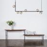 Buy cheap Nordic Chandelier Lighting For Kitchen Bar Table long chandelier French Design Black Gold Chandelier(WH-MI-216) from wholesalers