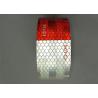 Buy cheap Vehicle Red White Retro Reflective Tape For Cars Self Adhesive Prismatic from wholesalers