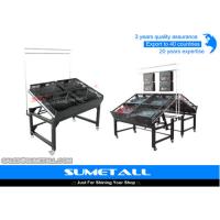 Buy cheap Steel Vegetable And Fruit Display Shelving Units Single Sided / Double Sides product