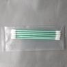 Buy cheap TX740B Cleanroom Q Tips , Cotton Cleaning Swabs Green Stick For PCB Cleaning from wholesalers