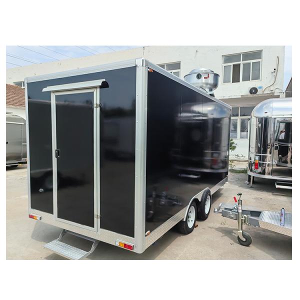 Buy cheap Kitchen Hotdog BBQ Food Trailers Fully Equipped Food Trucks For Events from wholesalers