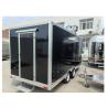 Buy cheap Kitchen Hotdog BBQ Food Trailers Fully Equipped Food Trucks For Events from wholesalers