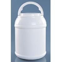 Buy cheap Sealed Plastic Food Cans 2kg PE Handle Acid Alkali Resistance Screw Cap product