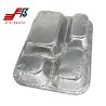 Buy cheap FDA Aluminium Foil Food Container 4 Compartment Hot Disposable For Fast Food from wholesalers