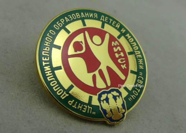 Buy cheap 3D Imitation Hard Enamel Pin Die Stamped Metal Pin Badges For Military from wholesalers