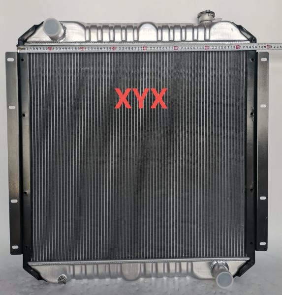 Buy cheap HD700-7A Excavator Kato Radiator , ISO 12x12 Aluminum Radiator from wholesalers