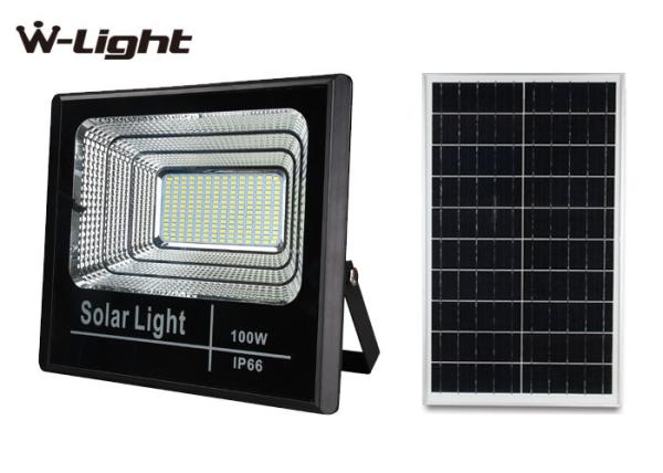 Buy cheap IP65 waterproof outdoor 100W solar powered led flood light with motion detector from wholesalers