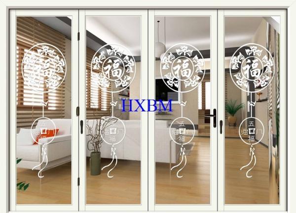 Buy cheap Double Glazed Aluminum Folding Doors Impact Resistant For Apartments from wholesalers