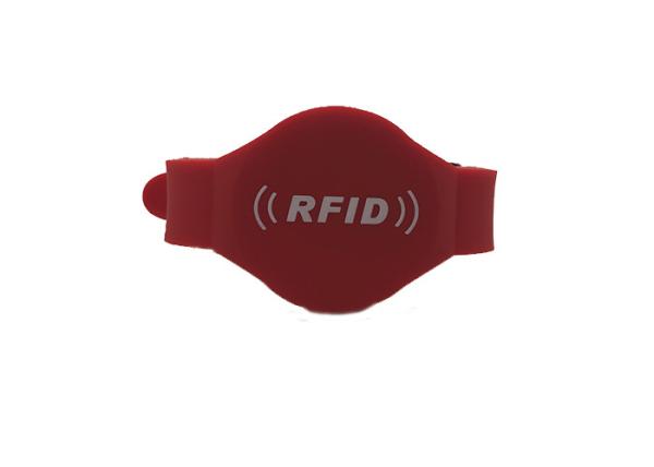 Buy cheap M5 Chip Silicone RFID Wristband For Distribution Logistics Product Authentication from wholesalers