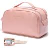 Buy cheap Travel PU Leather Make Up Bag Large Toiletry Lightweight For Women from wholesalers