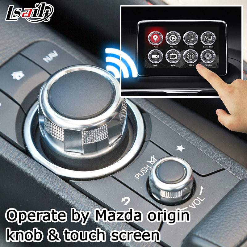 Mazda 6 Atenza GPS Navigation Box video interface optional carplay interface android auto