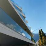 U Channel Glass Deck Railing Systems DIY Installation For Indoor / Outdoor