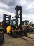 FD160 Used Diesel Forklift Truck Yellow Color 94 KW Nominal Power