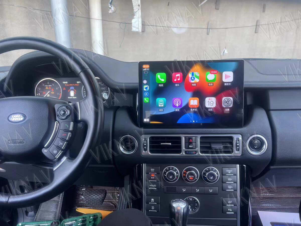 13 Inch Android Auto Head Unit For 2002-2012 Range Rover Vogue GPS Navigation Multimedia Player Wireless Carplay