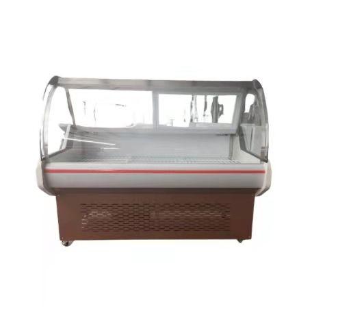 Buy cheap Sliding Door Deli Display Freezer 1.5m 2m 2.5m Stainless Steel Meat from wholesalers