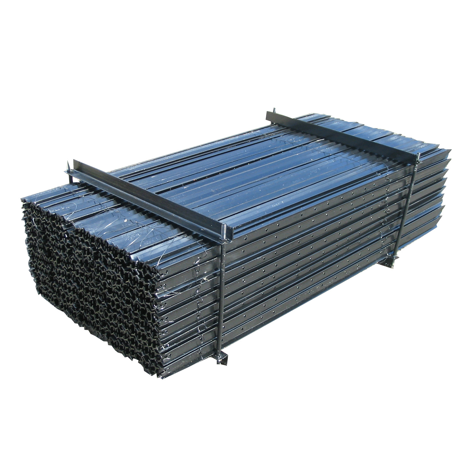 6ft 8 Foot Fence Post Metal Black Bitumen Farm Y T Star Picket Post