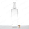 Buy cheap 200ml 250ml 500ml 700m 750ml Square Flat Liquor Bottle for Vodka Whiskey Gin Tequila from wholesalers