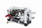 Buy cheap 4lines Cabinet Wood Line Boring Machine Woodworking Drilling Machine Hydraulic Bench from wholesalers