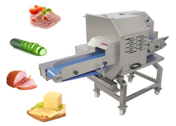 Buy cheap Industry Automatic Bacon Sausage Burger Slicing Cooked Meat Slicer Delicatessen Slice Machine from wholesalers